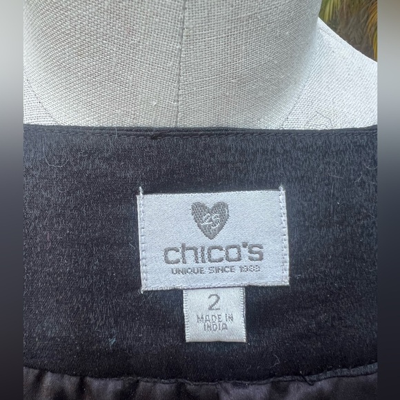 Chico’s Multicolored Embroidered Jacket - Picture 6 of 8